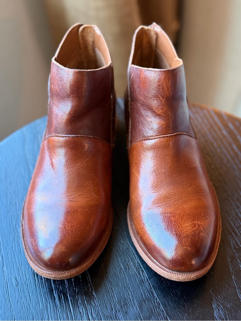 Kork-Ease Women's Ryder Leather Ankle Booties - Picture 7 of 8